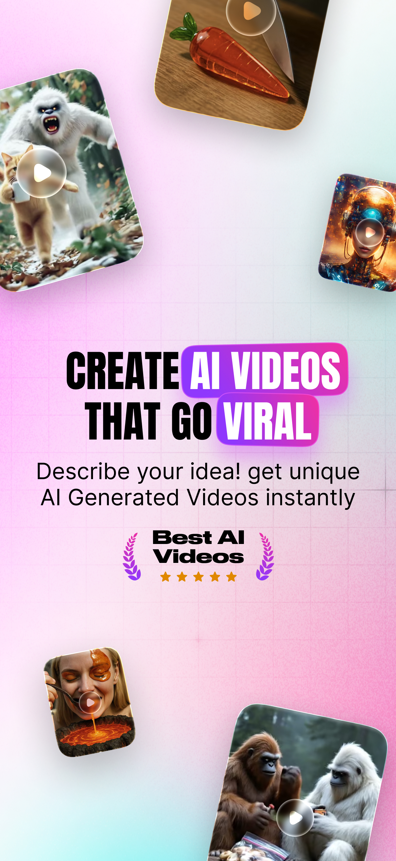 AIVidly Main Screen